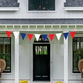 Red, White & Blue 30' Pennant Banner